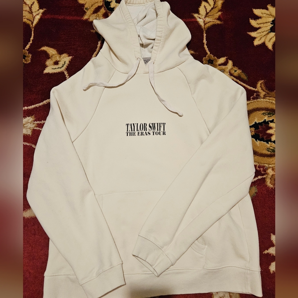 Taylor Swift The Eras Tour Cream Hoodie